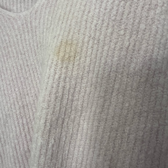 Baby Pink Knit French Connection Sweater - SZ Large - Picture 5 of 5